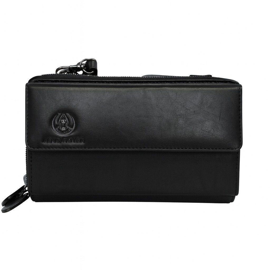 Black Women Sling Bag Pure Leather Women's Wallet & Cross body Clutch